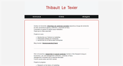 Desktop Screenshot of letexier.org