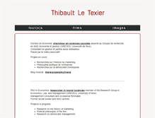 Tablet Screenshot of letexier.org